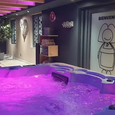 Semesterbostad La Griffe A Foin, Kaysersberg - Maison De 300 M Jacuzzi Et Sauna Privatif Sigolsheim